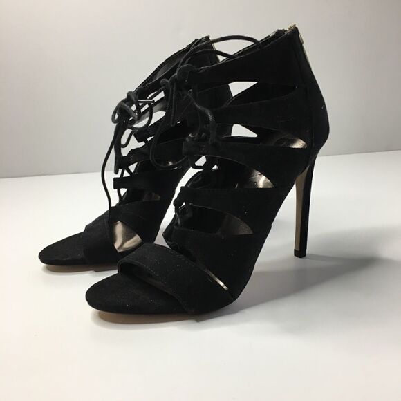 Madden Girl Sz 6 Raceyyy black stiletto heel - Picture 1 of 8